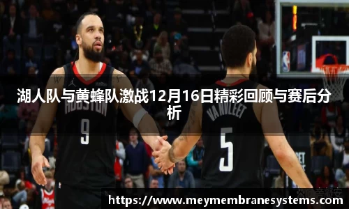 悟空体育湖人队与黄蜂队激战12月16日精彩回顾与赛后分析