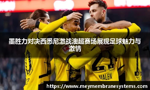 悟空体育墨胜力对决西悉尼激战澳超赛场展现足球魅力与激情